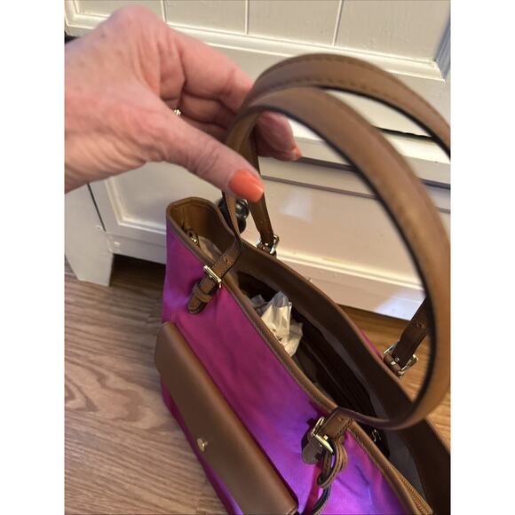 Michael Kors Fuchsia Nylon Tote Crossover - Picture 8 of 16